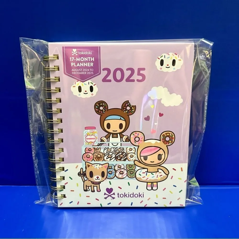 Tokidoki 2025 Planner Donutella and Unicorn